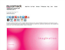 Tablet Screenshot of mccormacklegal.com